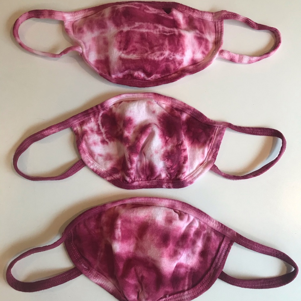 3 for $25 tie dye face masks / cute facemasks